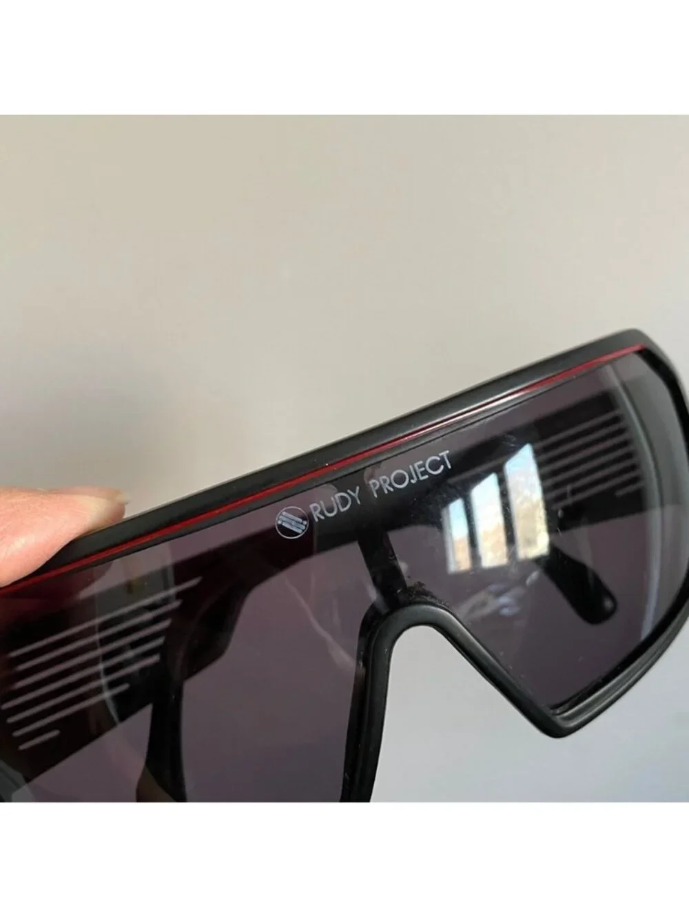 Rudy Project Black Cycling Sports Shield Visor Sunglasses - made in Italy 🇮🇹